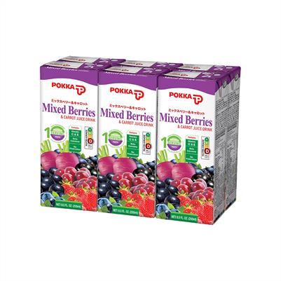 Mixed Berries & Carrot Juice Drink 250ml x 6s