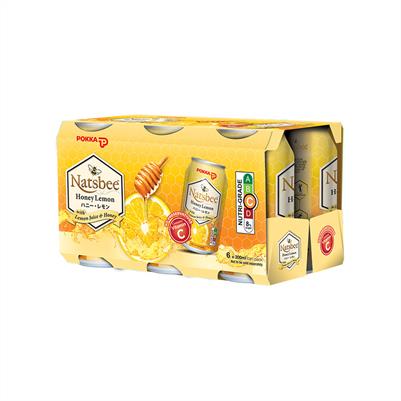 Natsbee Honey Lemon 300ml x 6s