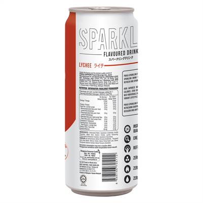 Sparkling Flavoured Drink Lychee 325ml