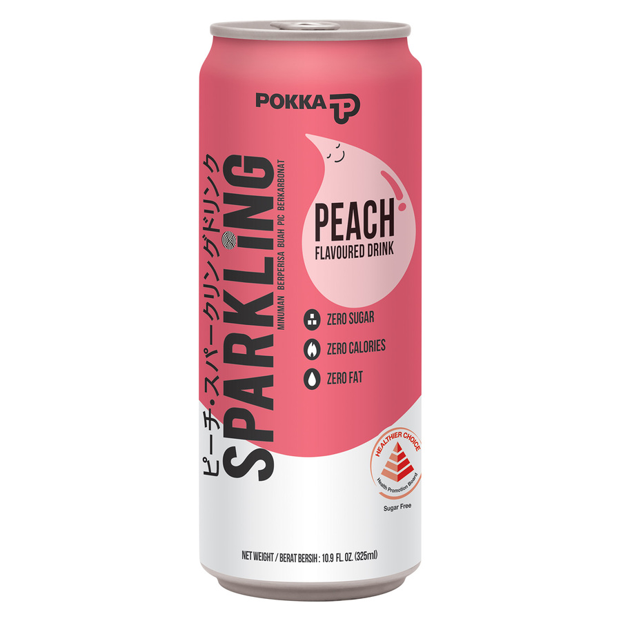 Sparkling Flavoured Drink Peach 500ml